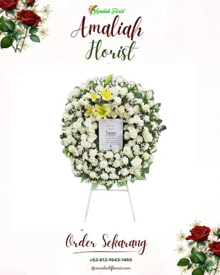 Krans Bunga Duka Cimacan